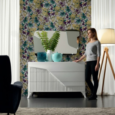 Comò Sideboard Armadio Comò di lusso Armadio Scaffale Mobili Armadio in legno Italia