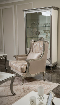 Divano 1 posto in tessuto Lounge di lusso Club Imbottito Nuovo Poltrona Design.