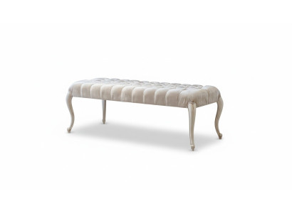Tessuto Pouf Imbottito Poggiapiedi Pouf Chaise Longue Panca Nuovo