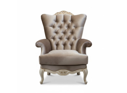 Lussuosa poltrona di design classico trono poltrona soggiorno chesterfield Nuovo