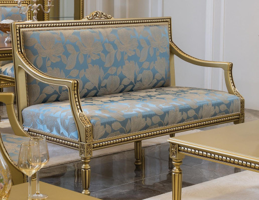 Set di divani 2+1+1, tavolino, tavolino da salotto, divano, poltrona (5 pezzi).