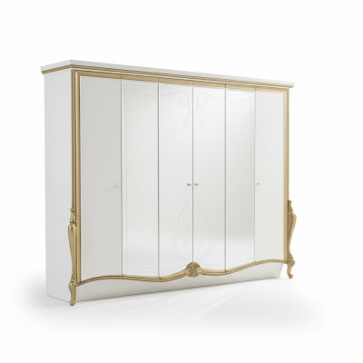 Armadio Abbigliamento Mobili Design di Lusso Arredamento Armadi Camera da Letto