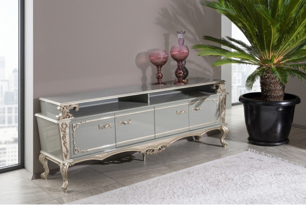Mobile lussuoso in legno credenza armadi soggiorno basso design