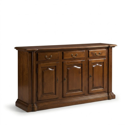 Comò credenza sideboard in legno massello marrone mobili comò sideboard.