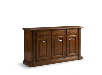 Comò credenza sideboard in legno massello marrone mobili comò sideboard.