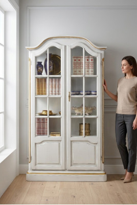 Anrichte Vitrinen Massivholz Wohnzimmer Sideboard Anrichte Vaccari cav giovanni  Arredi in legno massello Vetrine Soggiorno Credenza Vaccari cav giovanni