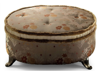 Tavolo ovale Pouf Chesterfield Pouf Poggiapiedi Ottomana Divano Tavolino Rotondo