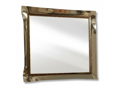 Specchio classico da parete con cornice in legno vero di lusso, nuovo stile barocco arredoclassic.