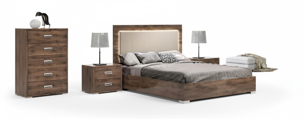Letto Hotel Letti Letto imbottito Letto matrimoniale Struttura in legno 180x200 Camera da letto