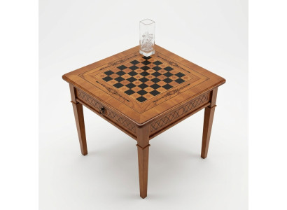 Tavolo da gioco da tavolo con scacchi da tavolo con scacchiera in miniatura mobili da studio tavoli da gioco da tavolo