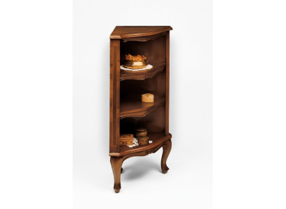 Mobile ad angolo Scaffale angolare Scaffale per libri angolare Scaffale per angolo a parete Scaffale d'angolo in legno Armadi Design Barocco