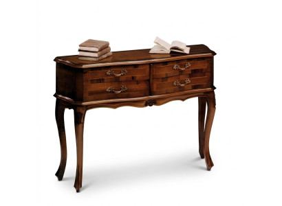 Comò Consolle Barocco Rococò Tavolo Comodini Legno Design Armadietto Aggiuntivo