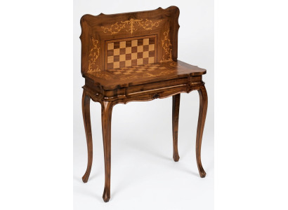 Tavolo da gioco scacchi Scaggita Tavolo Legno Tavoli Il gioco Mobili Stile antico Nuovo