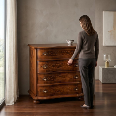 Mobiletto credenza armadio guardaroba credenza mobili stile antico legno lusso nuovo