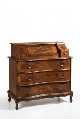 Comò in legno, mobili in stile italiano di lusso, comò in stile barocco antico nuovo.