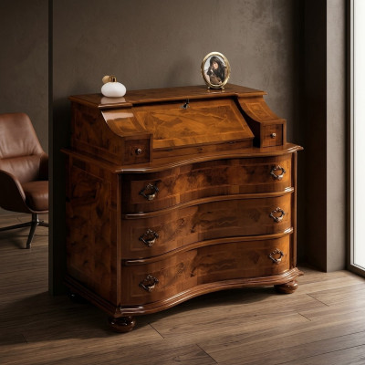 Mobile lussuoso in legno stile italiano mobile cassettiera stile barocco antico nuovo