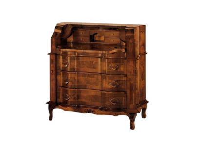 Mobile in legno stile di lusso italiano, comò stile barocco antico nuovo.
