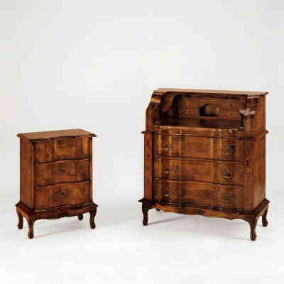 Comodino Di Lusso In Legno Comodini Tavolo Consolle Notte Stile Moderno Console Nuovo