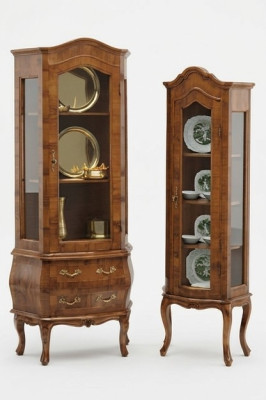 Lussuoso armadio vetrina Classiche vetrine mobili da soggiorno credenza in legno Nuovi