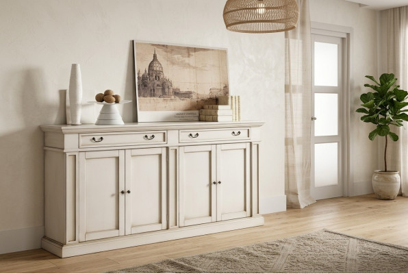 Mobili credenza classico stile barocco comò credenze legno armadio