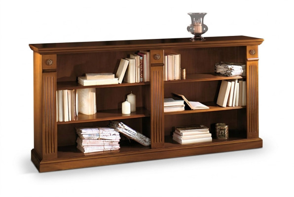 Scaffale per libri Vetrina Armadio con vetrina Armadio classico Armadio Armadi in legno XXL
