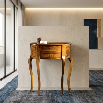 Tavolino da console in legno Tavolo console di lusso Tavoli di design con cassetti
