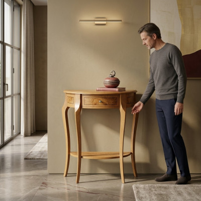 Tavolo consolle design in legno tavolino per consolle tavoli da consolle di lusso tavolo credenza nuovo