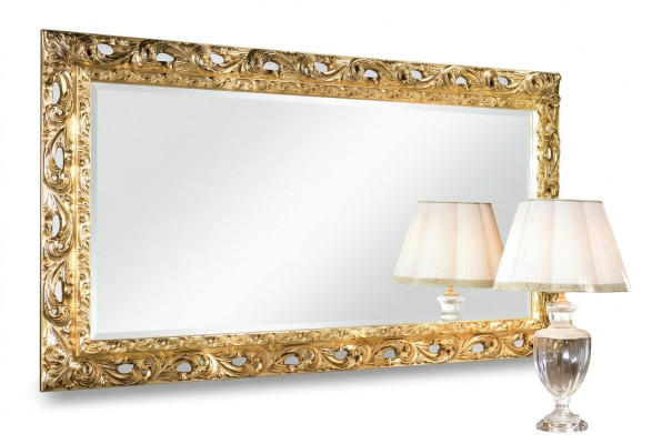 Mobili italiani classici da designer specchio da parete in legno dorato mobili nuovi