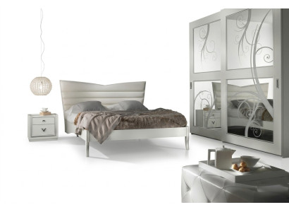 Camera da letto Letto Comodino Set Gruppo Letti Matrimoniali Letti Nuovo Set 3 pezzi.