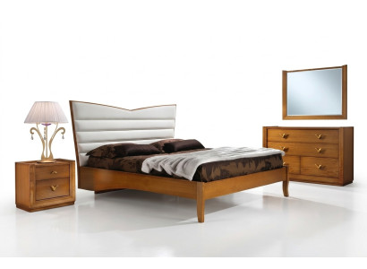 Lusso camera da letto Letto Matrimoniale Legno Imbottito Letti Doppio Letto Moderno