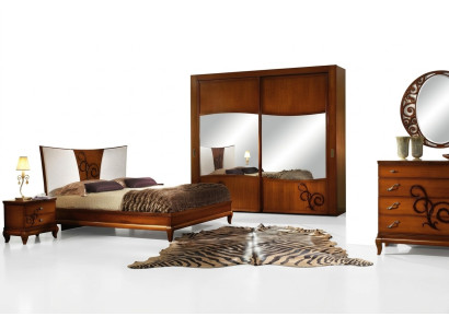 Letto Letti matrimoniali Letto moderno Struttura letto Letti Cornice letto Legno Hotel Design Nuovo