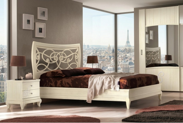 Letto Letti matrimoniali Letto moderno Struttura letto Letti Cornice letto Moderno Legno Matrimoniale Nuovo