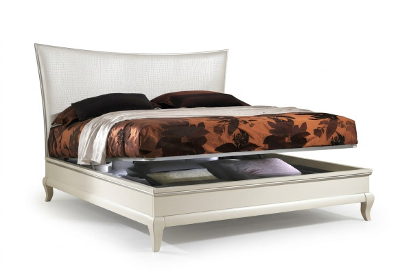 Letto Contenitore letto Letti Matrimoniali Struttura Letto Letti Matrimoniali Cornice del letto Legno Hotel Nuovo