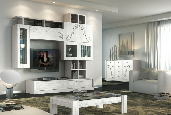 Mobile TV parete Scaffale TV parete Soggiorno Mobili RTV Pareti soggiorno Armadietto Scaffale