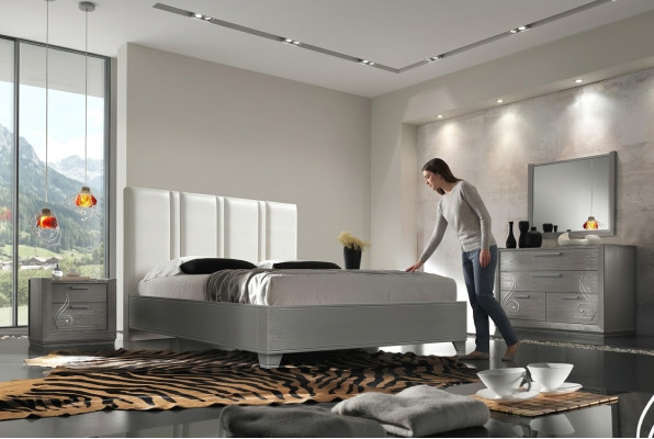 Letto Letti matrimoniali Moderno Struttura del letto Letti matrimoniali Cornice letto Imbottito Design nuovo