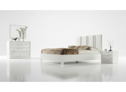 Letto matrimoniale moderno, struttura letto, letti matrimoniali, cornice letto, design imbottito nuovo.