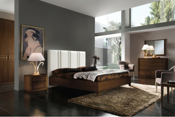 Letto Letti matrimoniali Moderno Struttura letto Letti matrimoniali Cornice del letto Imbottito Design nuovo