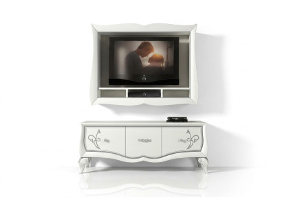 Mobile porta TV di lusso in legno moderno di design sideboard tv credenza nuova.