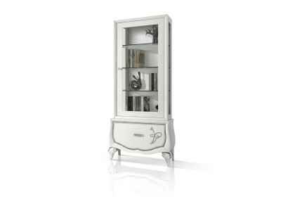Vetrina Vetro Armadio Armadietto Scaffale Legno Vetrina Design Moderno Soggiorno Nuovo