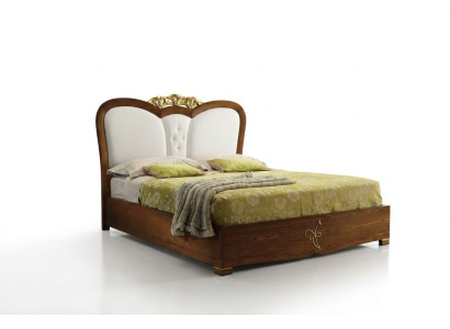 Letto letto di lusso Cornici del letto in legno Matrimoniale Camera da letto moderna Con funzione letto