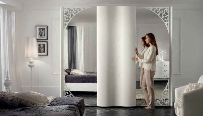 Armadio guardaroba Armadio di lusso con ante scorrevoli Design per camere da letto Armadi in legno Nuovo