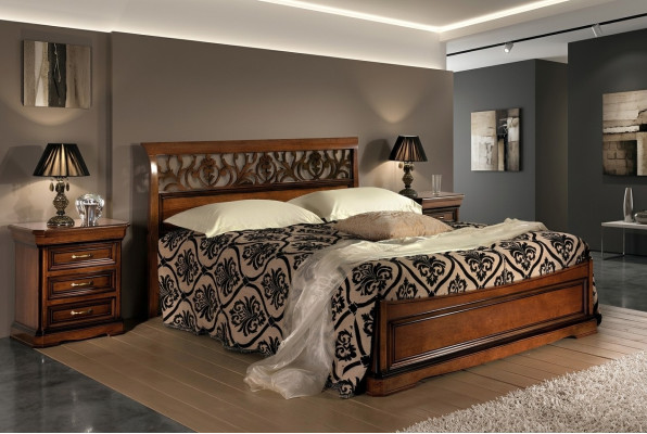 Letto Mobili Letto Matrimoniale Legno Naturale Mobili Camera da Letto Design Letti Mobili Italia