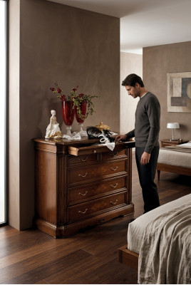 Comò credenza credenza credenze in legno massello armadio mobili comò marrone