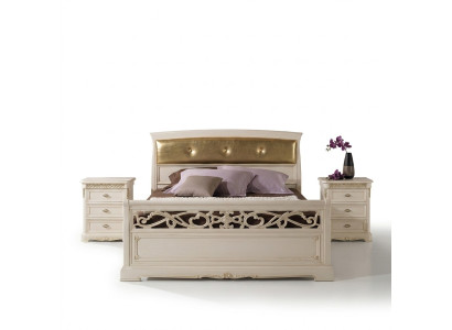 Letto Camera da letto Mobili Arredamento Set completo Set doppio Letti 3 pezzi.