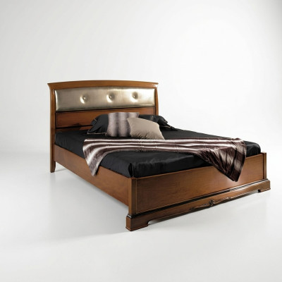 Letto Matrimoniale Vaccari cav giovanni in Legno Massello Design Camera da Letto Nuovo