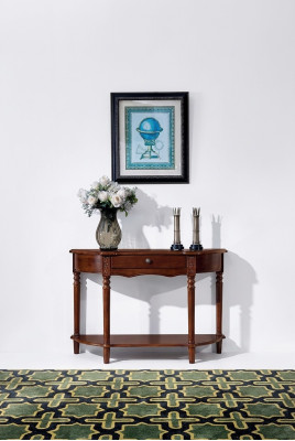 Scrivania console Design Tavolo in legno Console Tavoli Mobili