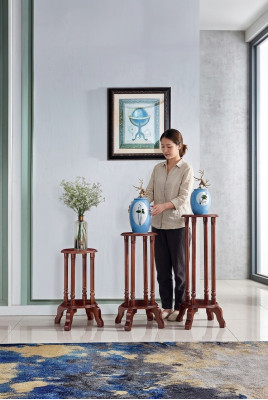 Espositore per fiori in legno portavaso da appendere accessori per mobili.