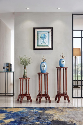 Espositore per fiori in legno portavaso da appendere accessori per mobili.