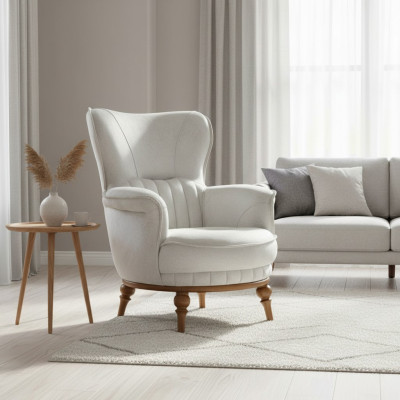 Poltrona di lusso design tessile soggiorno stile classico arredamento lounge