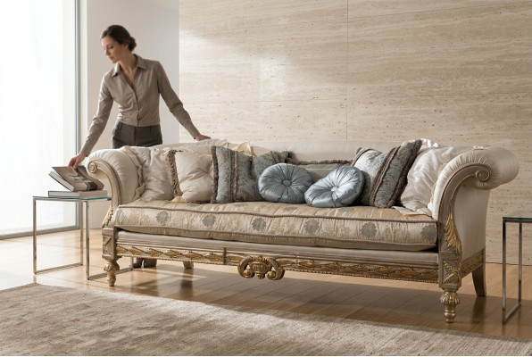 Chesterfield Divano classico a tre posti in tessuto divano salotto合 dinette222Sofizione2222Sof160 3 posti